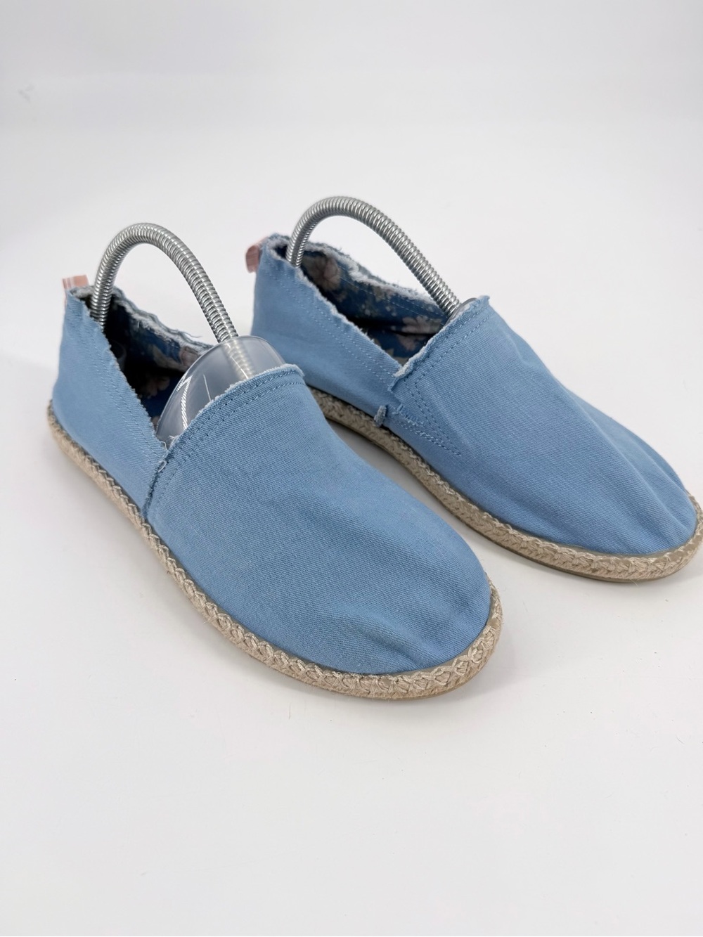 Vionic Beach Laguna Blue Cushion Vacation Casual Espadrille Slip On Loafer Flat